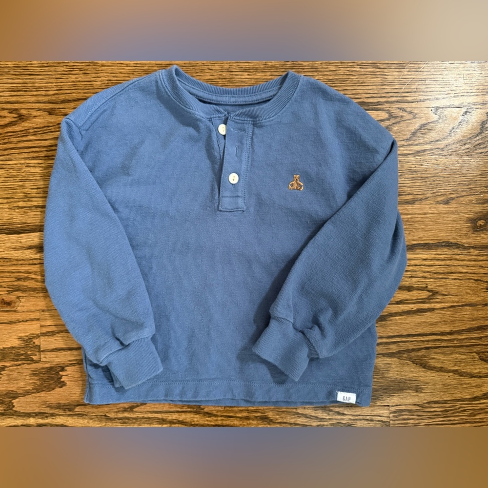Gap 3T boys light blue shirt. Worn once